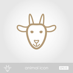 Goat icon