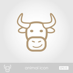 Bull icon