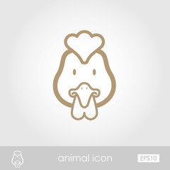 Chicken icon