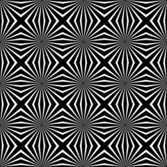Psychedelic black and white abstract background