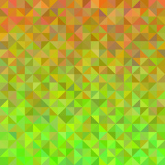 Abstract background in orange and green