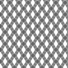 Abstract Black Line Pattern on White, vector
