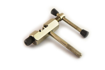The old squeeze for a bicycle chain.