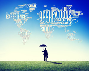Obraz na płótnie Canvas Occupation Job Careers Expertise Human Resources Concept