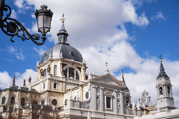 cathedral of madrid,spain
