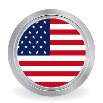 FLAG OF USA ICON