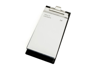 bloc-note restaurant