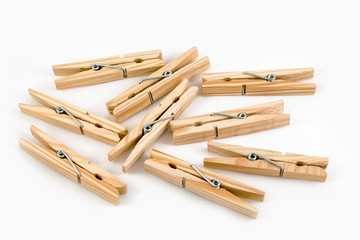 clothespins wooden