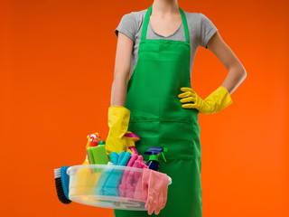 cleaning lady