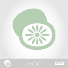 Vector Kiwi icon