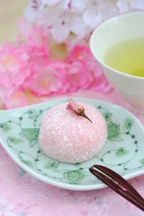 桜の和菓子