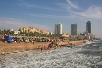 Galle Face Green Colombo Sri Lanka