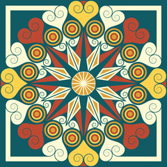 Fototapeta premium Abstract patterned background
