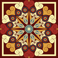 Abstract patterned background