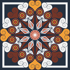 Abstract patterned background