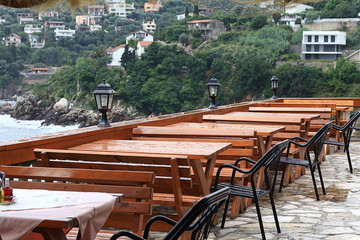 interior of the restaurant