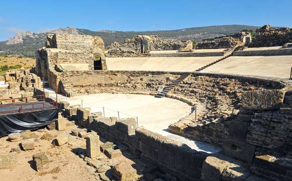 Roman theater, Baelo Claudia, Tarifa, Spain