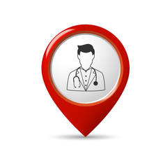 Locator / Icon / Web / Button