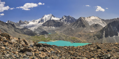 Lake in Kyrgyzstan