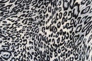 texture of print fabric stripes leopard