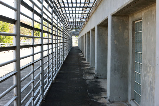 walkway in prison