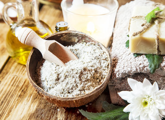 Sea Salt with Dried Flowers for Spa Treatment