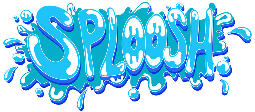 Splash - Comic Expression Vector Text