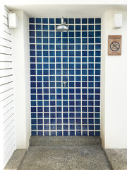 Swimming Pool Shower Area