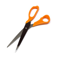 scissors on white background