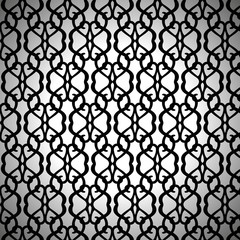 Forged Seamless Pattern on White Background