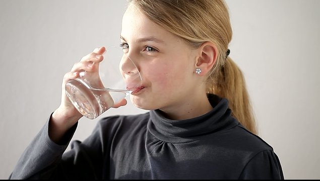 drinking water