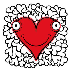 Big red heart