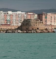 Obraz premium Fort of ancient fortress. Civitavecchia, Italy