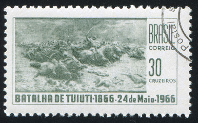 Obraz premium Battle of Tuiuti