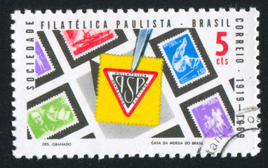 Brazilian Stamps and Emblem