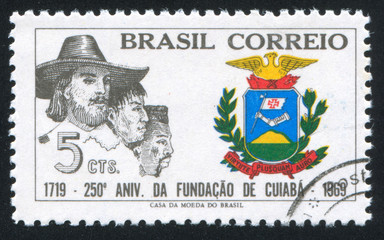 Men of three Races and Arms of Cuiaba