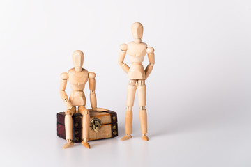 Touristen. Flüchtlinge