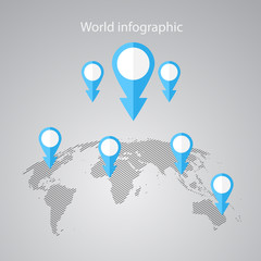 World infographic