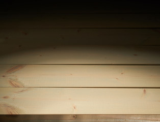 Wooden boards background composition