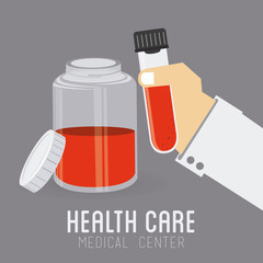 Medical design, vector illustration.