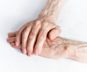 Fototapeta premium care is at home of elderly