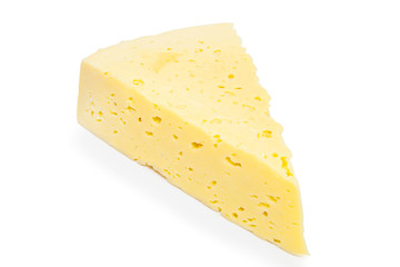 cheese isolated on a white background