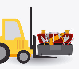 Tools design, vector illustration.