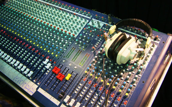 Sound Board, studio audio equipment