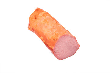 one piece of smoked pork meat
