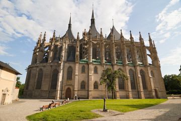 Fototapeta na wymiar Kutna Hora Cathedral