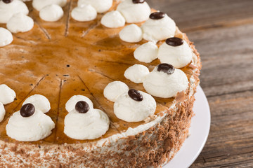 Cappuccino Sahne Torte