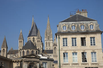 Fototapeta na wymiar Francia,Normandia,città di Caen,chiesa St.Etienne..