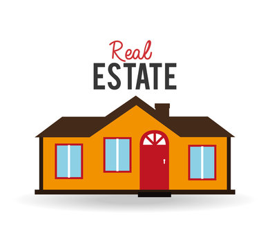 Real estate design, vector illustration.