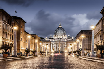 Fototapeta na wymiar St Peter Rome